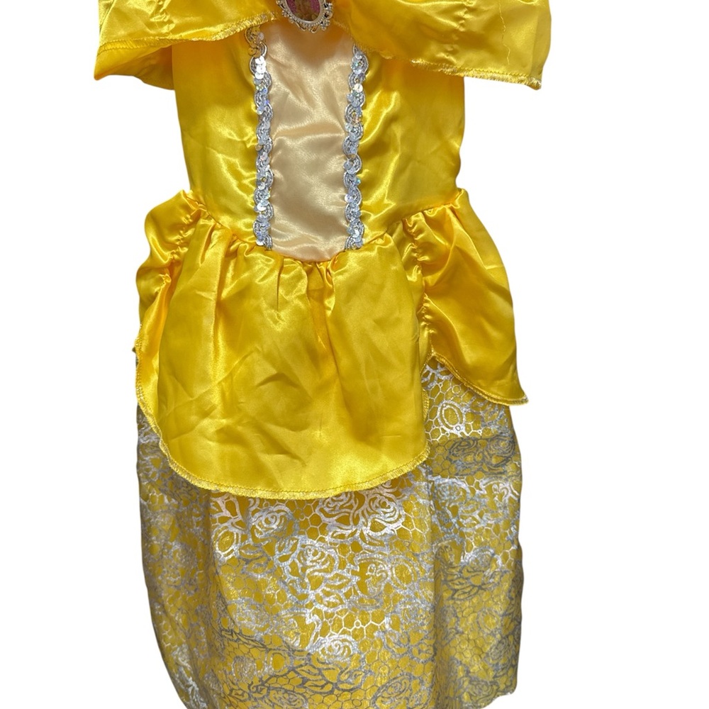 Disney Yellow Theater Costume with Ornate Brocade